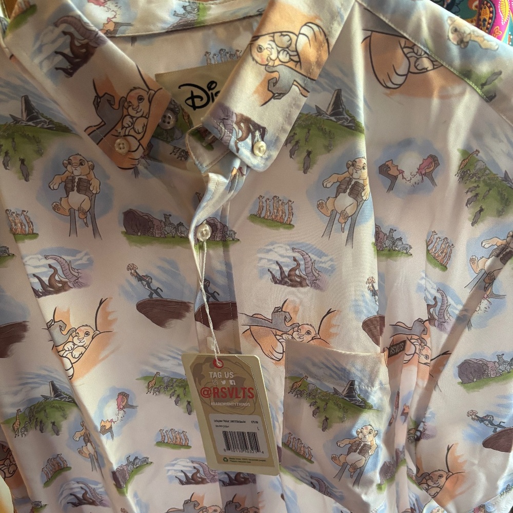 Lion King RSVLTS Button-Up “Pride Rock”